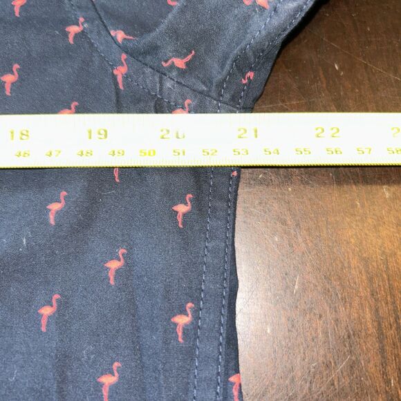 Denim & Flower Ricky Singh Mens Size Medium Short‎ Sleeve Button-up Shirt - Picture 4 of 4